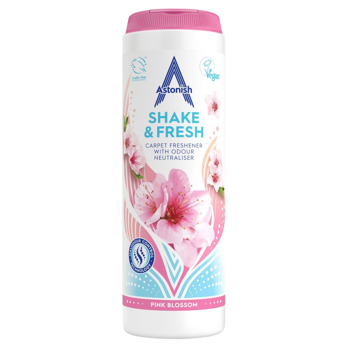 Astonish  Shake & Fresh Carpet Freshener Pink Blossom 350g