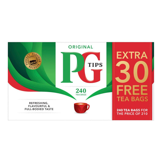 PG TIPS ORIGINAL TEA BAGS 240's