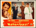 Alfred Hitchcocks Notorious Cary Grant lobby card, 1946
