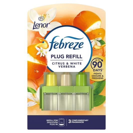 Febreze Plug In Refill Lenor Citrus & White Verbena 20ml