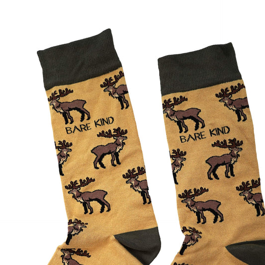 Save the Highland Deer Bamboo Socks