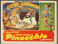 Disneys Pinocchio Vintage Lobby Card Movie Poster, 1945