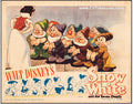 Disneys Snow White and the Seven Dwarfs Vintage Lobby Card