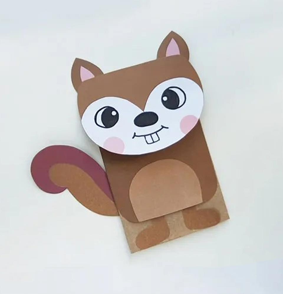 DIY Animal Hand Puppet Making Kit | 3years+