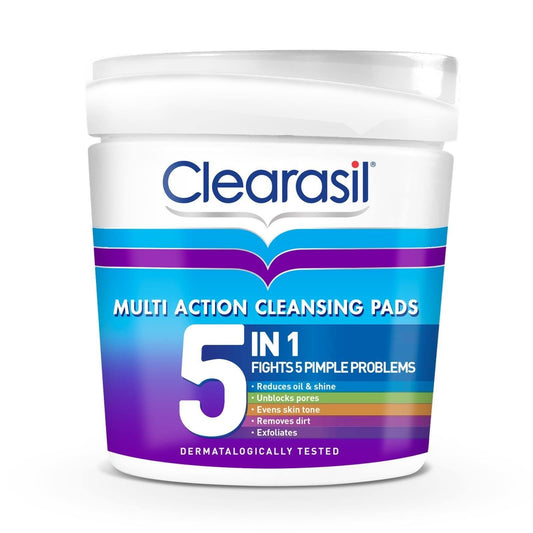 Clearasil Ultra 5 In 1 Cleansing Pads - 65 Pads
