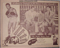 Fight Never Ends Vintage Sports Movie Poster lobby, Joe Louis
