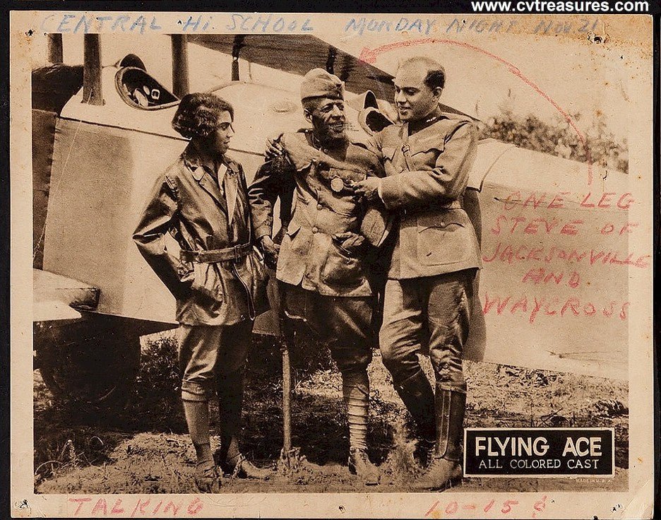 Flying Ace Original Vintage Lobby Card Silent Movie Poster Antique Aviation 2