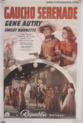 Gaucho Serenade Vintage Classic Western Movie Poster Gene Autry