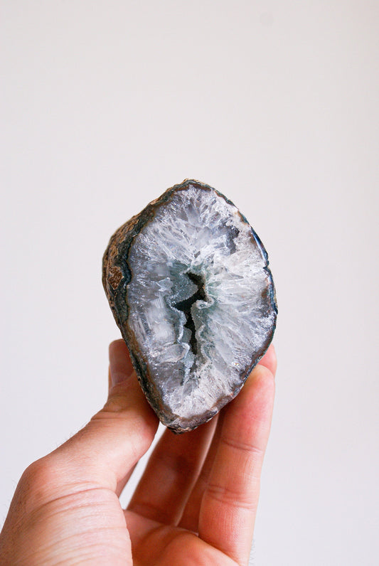 GEODINO DE ÁGATA CRISTALIZADA