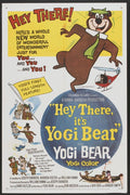 Hey There, Its Yogi Bear, vintage one sheet movie poster
