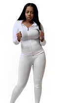 Destiny Women's Jogger Set - White
