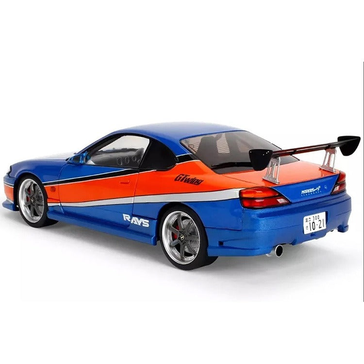 Jada 37772 Fast & Furious 25 Years 2002 Nissan S15 1:18 Blue