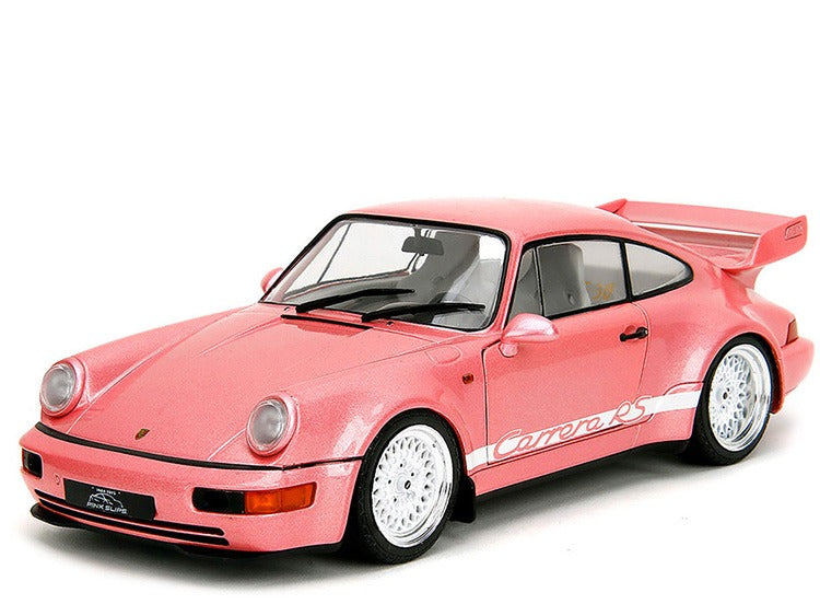 Jada 35727 Pink Slips Porsche 911 Carrera RS 964 1:18 Pink Metallic
