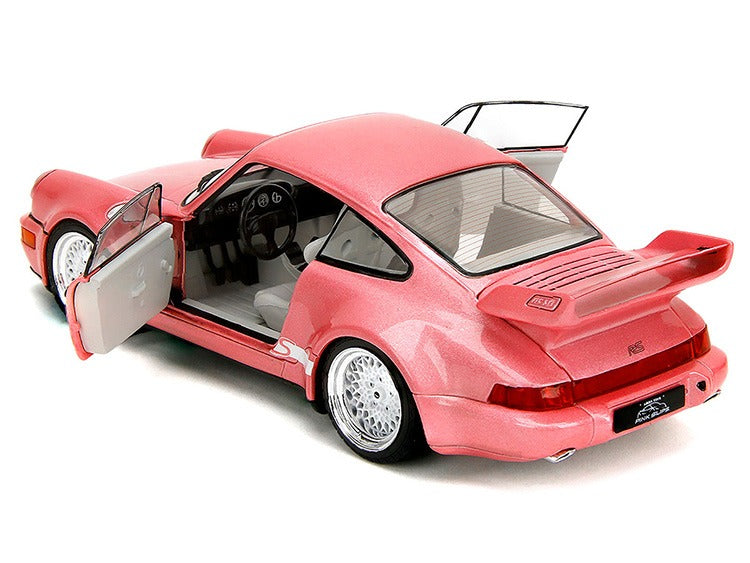 Jada 35727 Pink Slips Porsche 911 Carrera RS 964 1:18 Pink Metallic