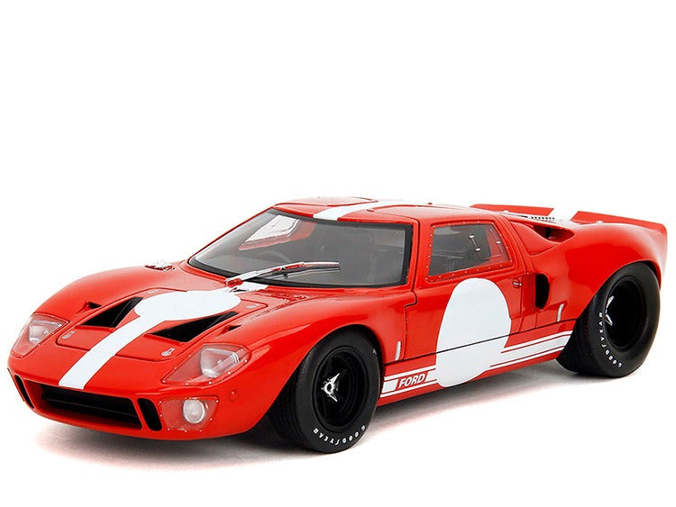 Jada 36381 Pink Slips Ford GT-40 MK 1 1:18 Red / White