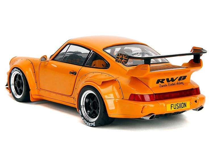 Jada 36383 Pink Slips Porsche Rauh Welt Begriff RWB Body Kit Hibki 1:18 Orange