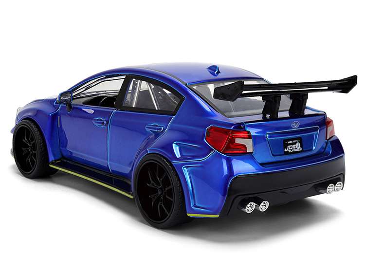 Jada 37491 JDM Tuners 2016 Subaru WRX STI Widebody 1:24 Blue