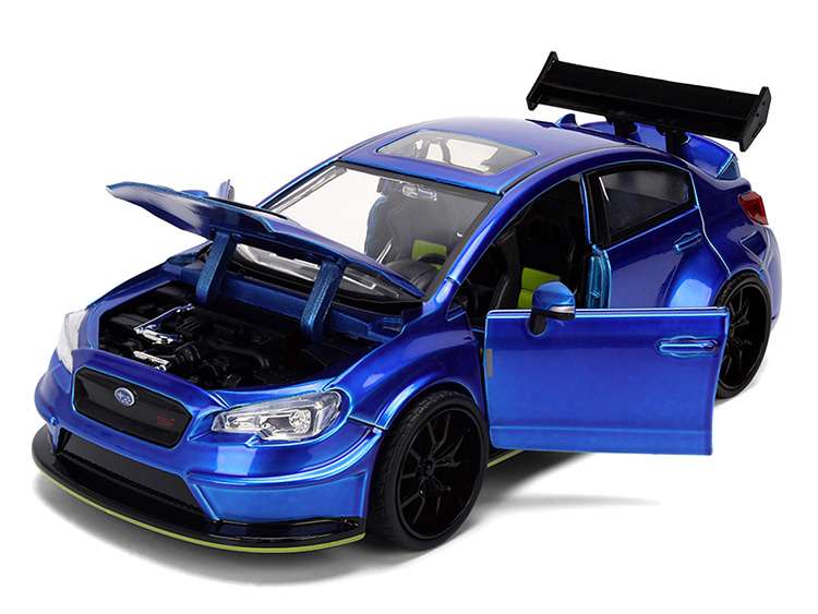 Jada 37491 JDM Tuners 2016 Subaru WRX STI Widebody 1:24 Blue
