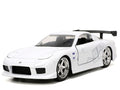 Jada 32588 Fast & Furious 1993 Mazda RX-7 HKS 1:32 White