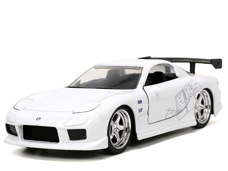 Jada 32588 Fast & Furious 1993 Mazda RX-7 HKS 1:32 White