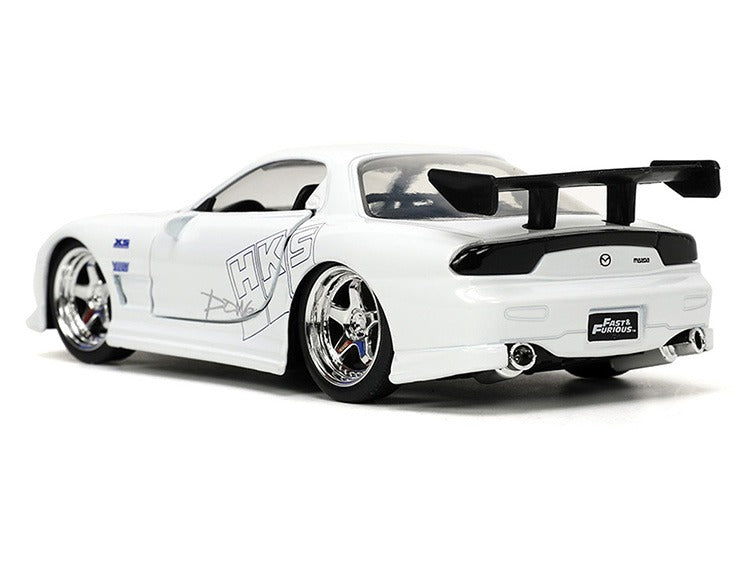 Jada 32588 Fast & Furious 1993 Mazda RX-7 HKS 1:32 White
