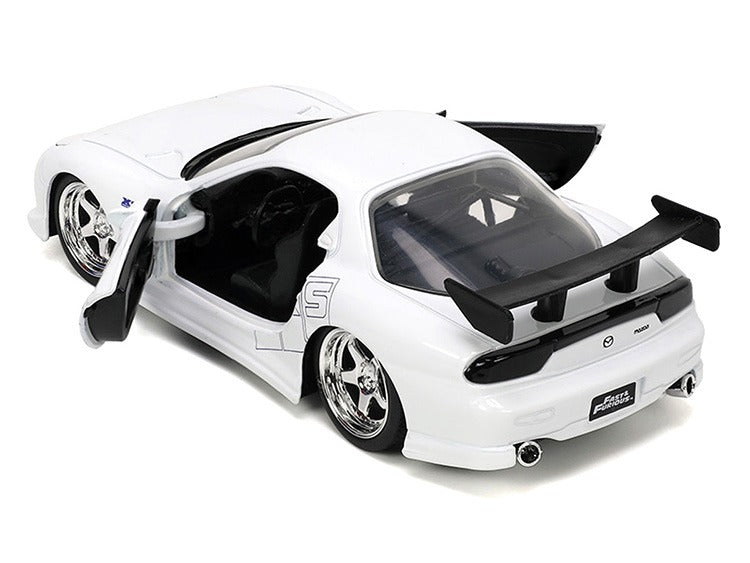 Jada 32588 Fast & Furious 1993 Mazda RX-7 HKS 1:32 White