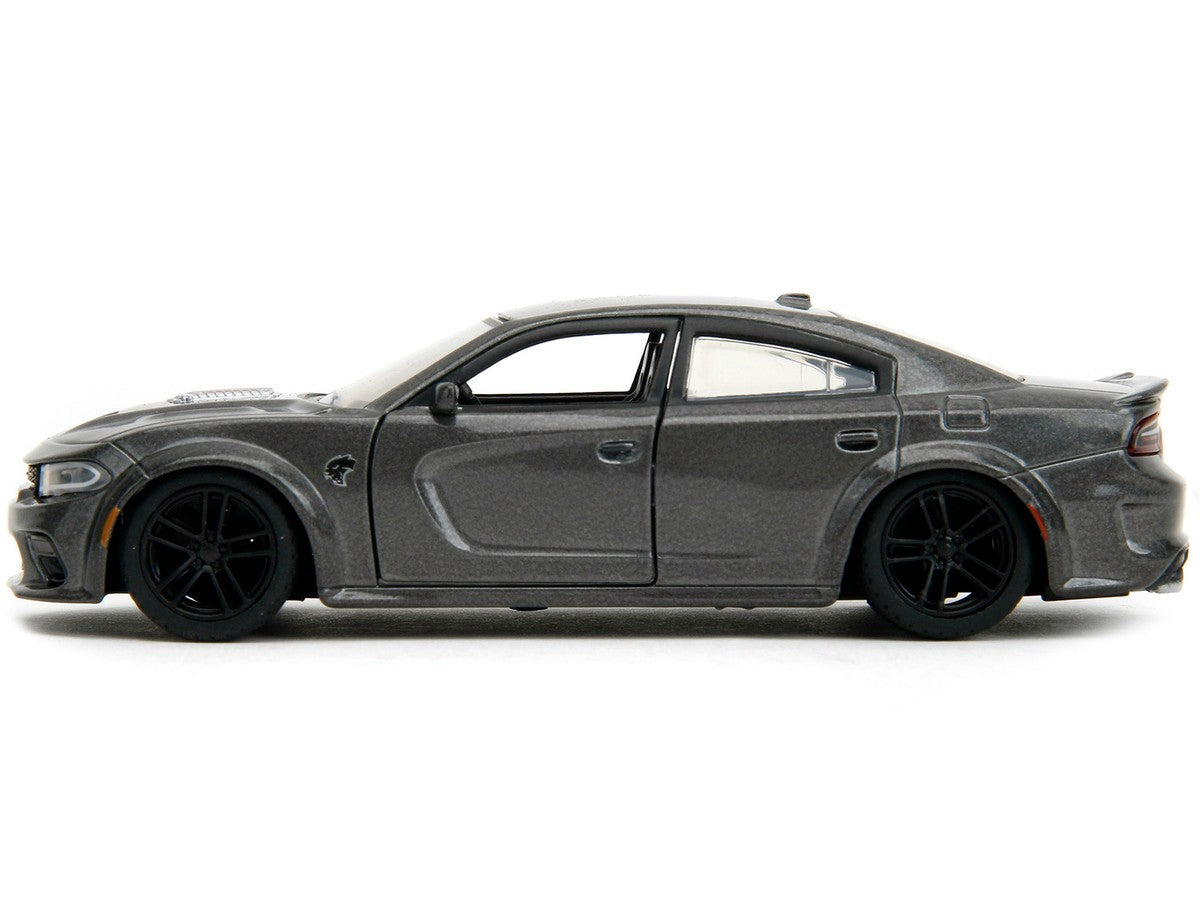 Jada 34473 25th Years Fast & Furious X 2021 Dodge Charger SRT Hellcat 1:32 Grey