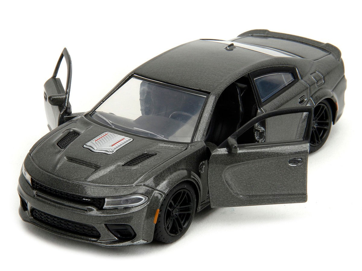 Jada 34473 25th Years Fast & Furious X 2021 Dodge Charger SRT Hellcat 1:32 Grey