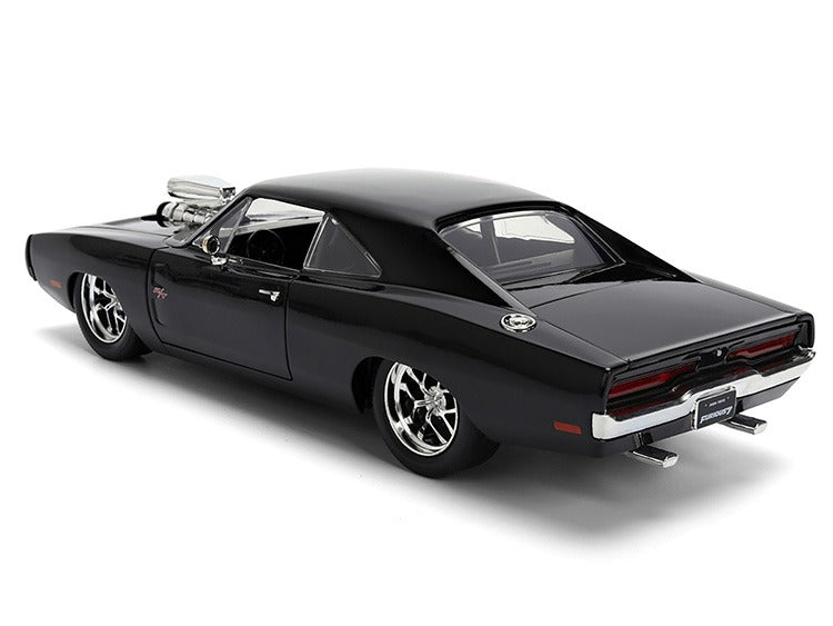 Jada 35423 Fast & Furious Dom’s 1970 Dodge Charger R/T 1:24 Black