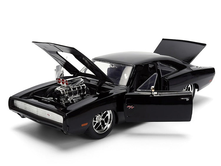 Jada 35423 Fast & Furious Dom’s 1970 Dodge Charger R/T 1:24 Black