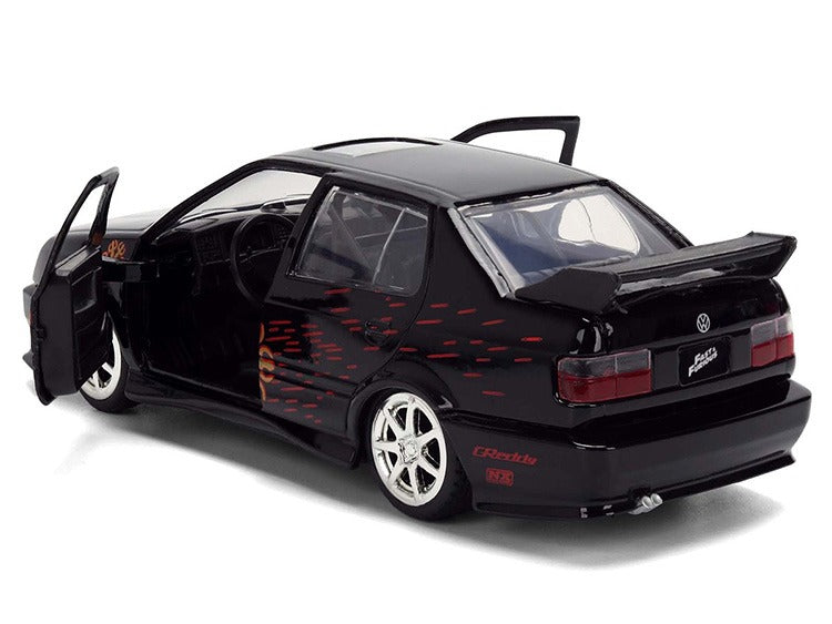 Jada 35628 Fast & Furious 25 Year Volkswagen Jetta Remix 1:32 Black