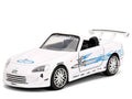 Jada 35629 Fast & Furious 25th Years 2001 Honda S2000 1:32 White