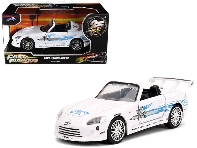 Jada 35629 Fast & Furious 25th Years 2001 Honda S2000 1:32 White