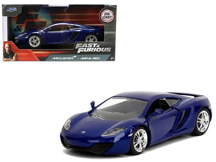 Jada 35695 Fast & Furious McLaren MP4 12C 1:32 Blue