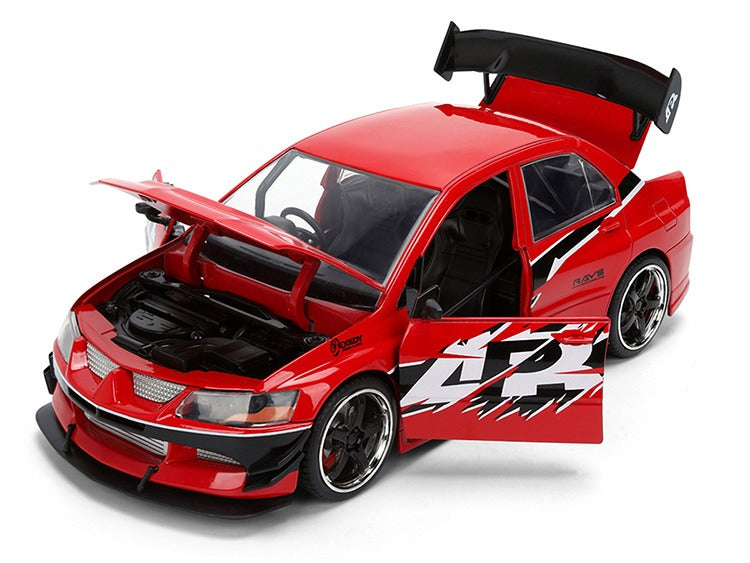 Jada 36208 25 Years of Fast & Furious Sean’s Mitsubishi Lancer IX 1:24 Red