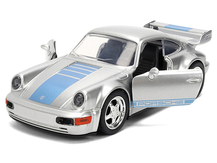 Jada 36210 Transformers Porsche 911 Carrera RS 3.8 Mirage 1:32 Silver
