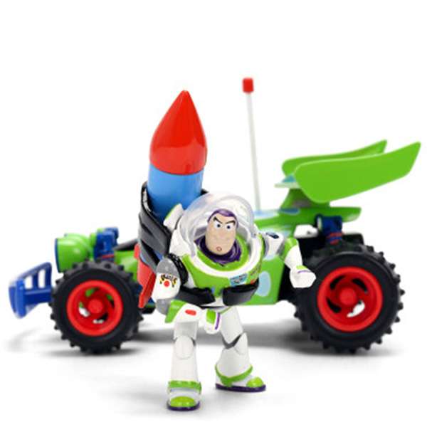 Jada 36250 Disney Pixar Toy Story Buzz Lightyear and RC Turbo Buggy 1:24
