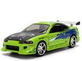 Jada 36356 Fast & Furious Brian’s 1995 Mitsubishi Eclipse 1:32 Damaged Version Green