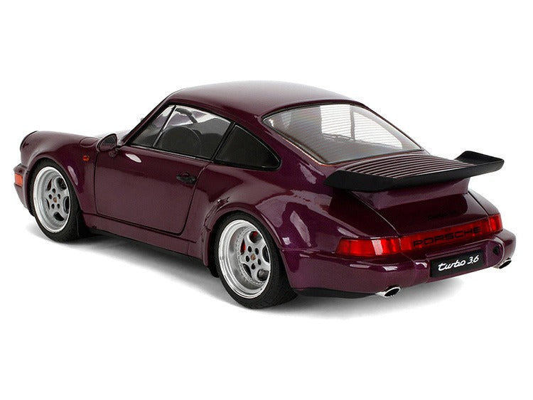 Jada 36466 Pink Slpis Porsche 911 3.6 Turbo 1:18 Purple Metallic