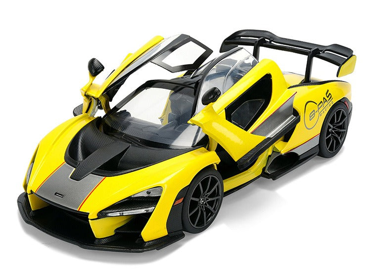 Jada 36484 Hyper Spec McLaren Senna 8-Pas Racing 1:24 Yellow Metallic