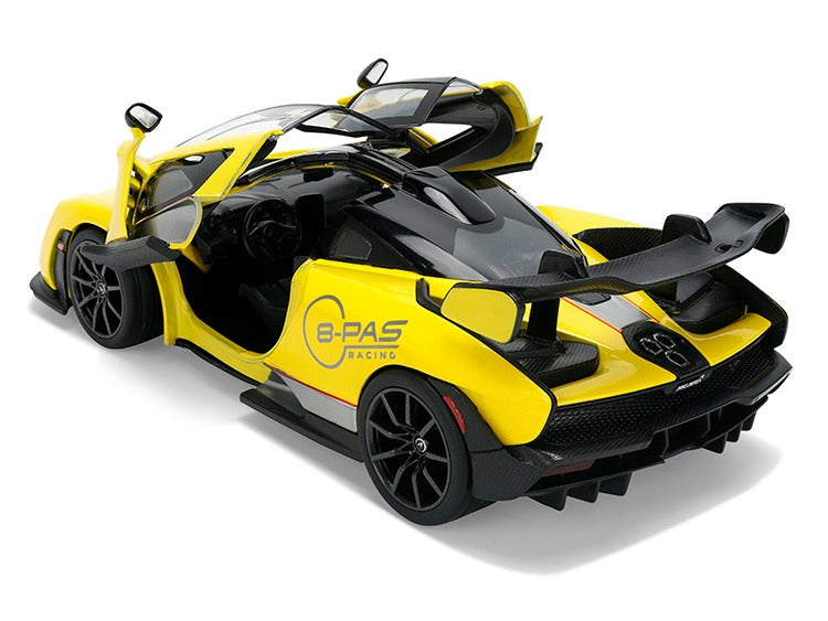 Jada 36484 Hyper Spec McLaren Senna 8-Pas Racing 1:24 Yellow Metallic