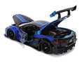 Jada 36496 Hyper Spec Chevrolet C8 Corvette Liberty Walk LBWK 1:24 Blue