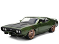 Jada 36617 Bigtime Muscle 1972 Plymouth GTX 1:24 Dark Green