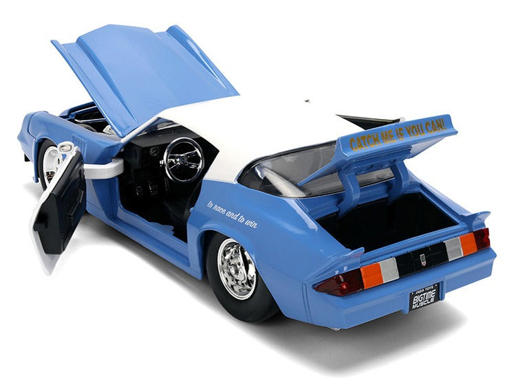 Jada 36626 Bigtime Muscle 1979 Chevrolet Camaro Z28 Highway Drag Police Car 1:24 Blue / White