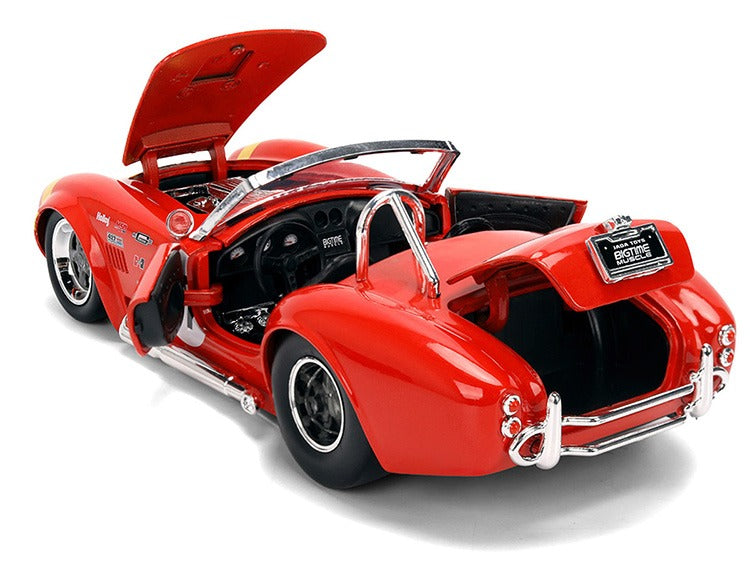 Jada 36629 Bigtime Muscle 1965 Shelby Cobra 427 S/C #67 1:24 Red
