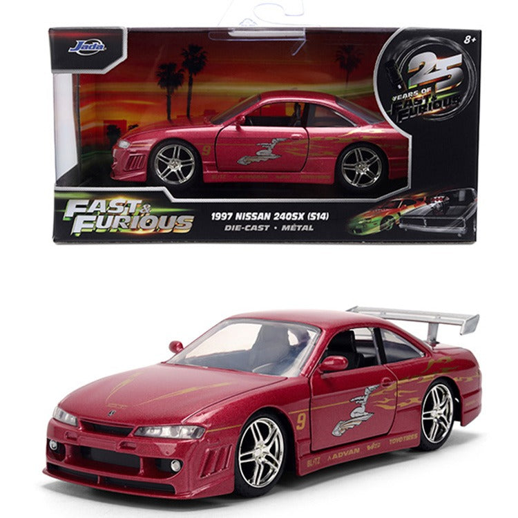 Jada 36772 Fast & Furious 1997 Nissan 240SX S14 1:32 Pink