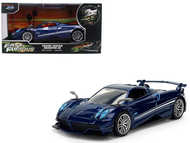 Jada 36883 Fast & Furious X 25th Anniversary Pagani Huayra BC 1:32 Blue