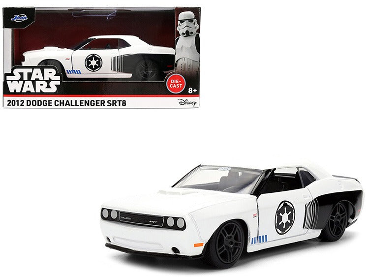 Jada 36915 Star Wars 2012 Dodge Challenger SRT 8 Stormtrooper 1:32 Livery White