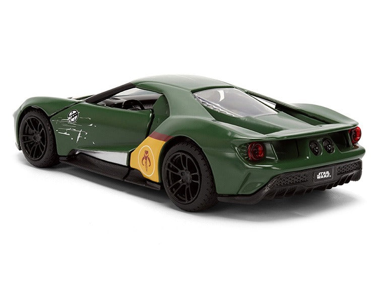 Jada 36916 Star Wars 2017 Ford GT Boba Fett 1:32 Livery Dark Green