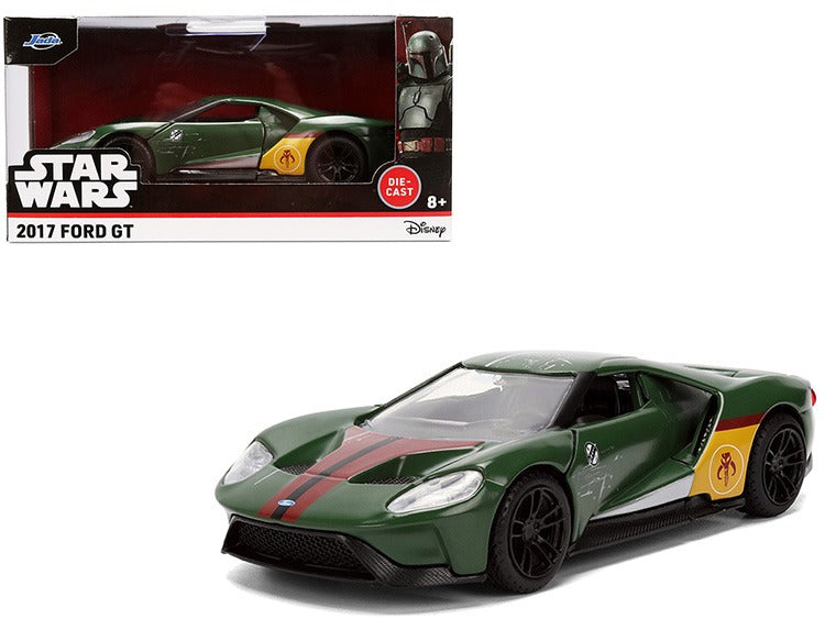 Jada 36916 Star Wars 2017 Ford GT Boba Fett 1:32 Livery Dark Green